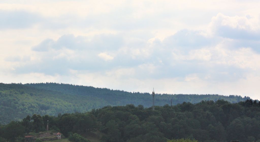 Fotos Partenstein - Blick über die Hügel von Partenstein und dessen ...