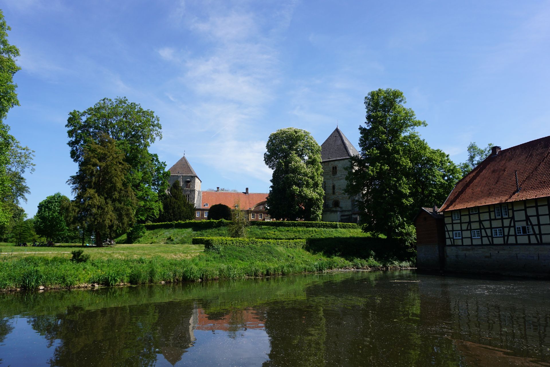 Fotos Rheda-Wiedenbrück - Schlossmühle und Wasserschloss Rheda, Rheda ...