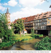 Krämerbrücke © Erfurt Tourismus und Marketing GmbH, Foto: Babara Neumann Krämerbrücke