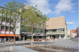 Schrannenplatz © Pressestelle der Stadt Memmingen Schrannenplatz