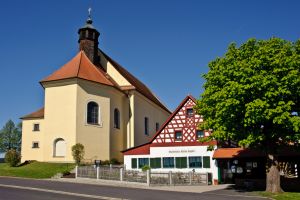 Wallfahrtskirche Heiliger Sebastian © Gäste-Information Bad Neualbenreuth Wallfahrtskirche Heiliger Sebastian