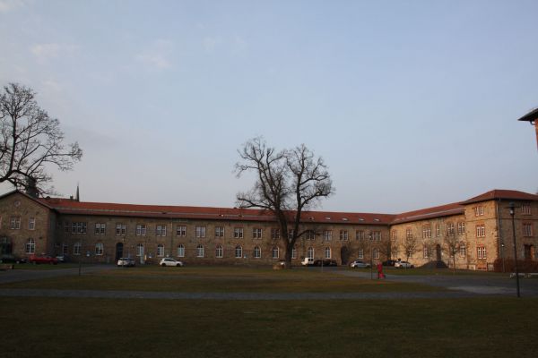 Ballhaus vor dem Butzbacher Landgrafenschloss