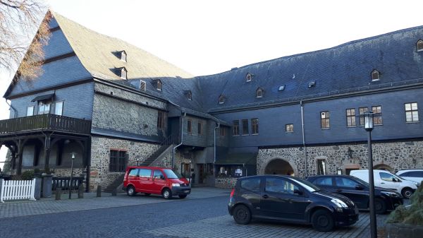 Innenhof Burg Gleiberg