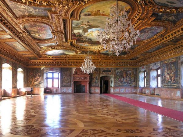 Prunksaal im Schloss Ratibor