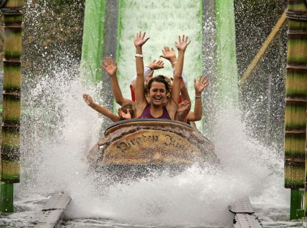 Wildwasserbahn im Allgäu Skyline Park