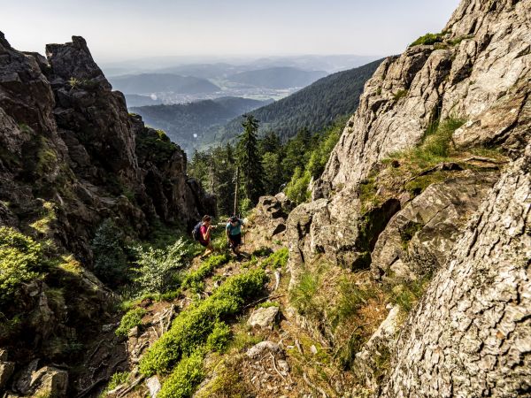 Felsen ZweiTälerSteig