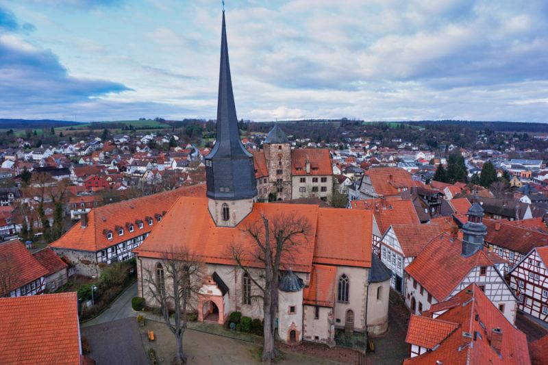 Blick auf die Stadtkirche