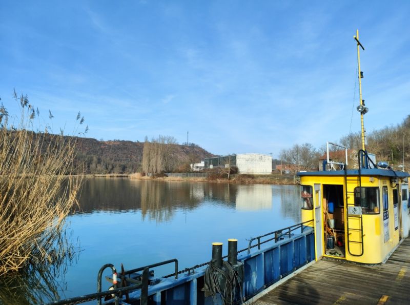 Saalefähre Brucke-Rothenburg
