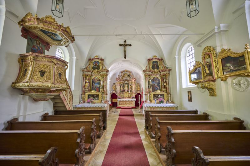 Innenraum Wallfahrtskirche Pfeffenhausen