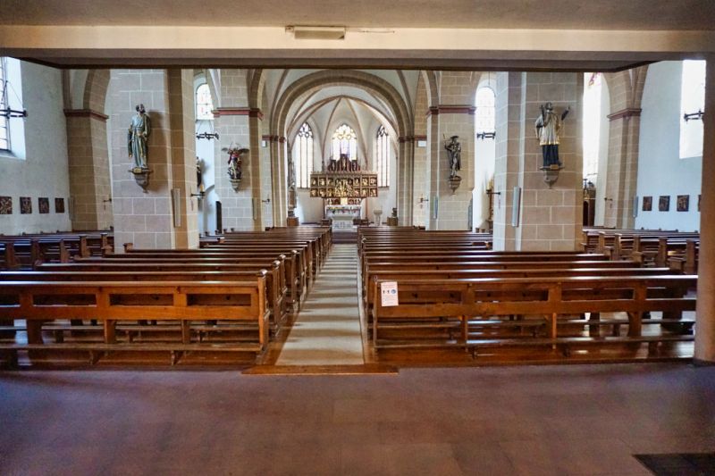 Innenraum Kirche St. Marien
