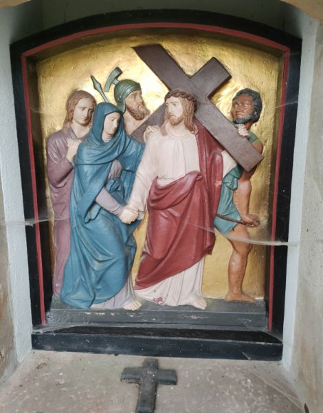 Kreuzweg Reliefbild