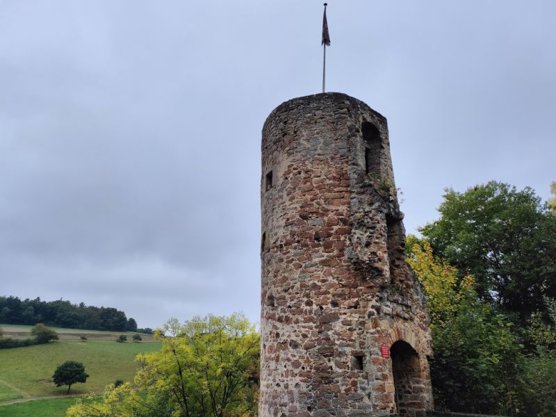 Turm Burg Wallenstein