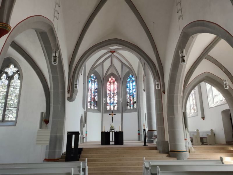 Innenraum Kirche Spangenberg