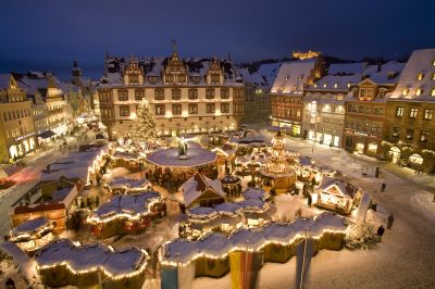 Weihnachtsmärkte in den 14 Fränkischen Städten
