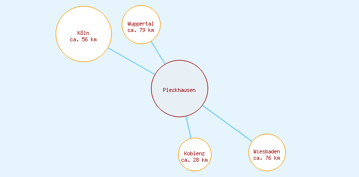 Distanzen Pleckhausen