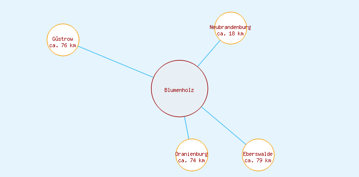 Distanzen Blumenholz